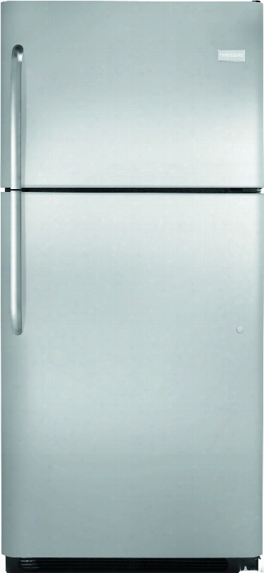 Frigidaire Ffht2021q 30 Inch Top-freezer Refrigerator With 20 Cu. Ft. Capacity, Sliding Glass Shelving, Gallon Door Storage, Humidity-controlled Crisper Drawers, Deli Drawer, Optional Ice Maker And Energy Star