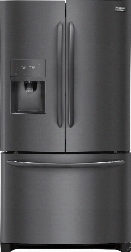 Frigidaire Gallery Series Fghf2367 36 Inch Counter Depth French Door Refrigerator With Cool-zone␞ Drawer, Lled Lighting, Pureairultra, Ice And Water Dispenser, Effortless␞ Glide Drawers, 21.9 Cu. Ft. Capacity, Star-k Certified Sabbath Mode