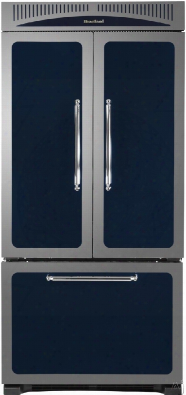 Heartland Classic Collection Hcdr23 36 Inch Counter Depth French Door Refrigerator With 22.6 Cu. Ft., 4 Adjustable Half-width Shelves, Temperature Controlled Storage Drawer, Win E Rack, Automatic Ice Maker, Sabbath Mode And Star-k Certified