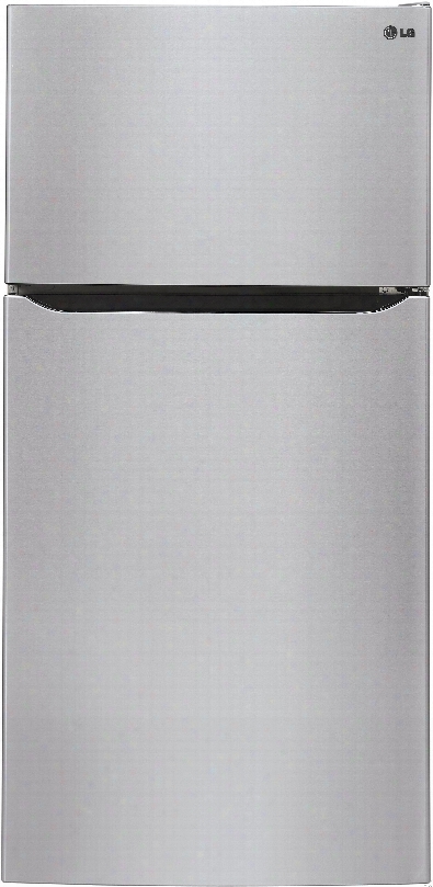 Lg Ltcs24223s 33 Inch Top-mount Refrigerator With Automatic Ice Maker, Glide N' Serve Pantry Drawer, Humidity-controlled Crisper Drawers, Gallon Door Storage, Led Lighting, Energy Star And 24 Cu. Ft. Capacity: Stainless Steel