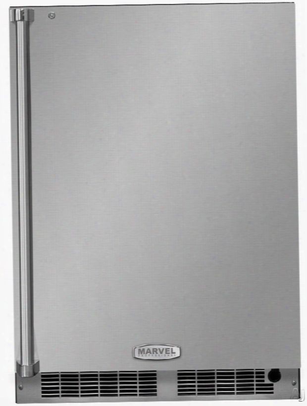 Marvel Professiona Lseries Mp24ra 24 Inch Built-in All Refrigerator With Smooth Glide Shelving, Tall Item Storage, Tri-color Interior Lighting, Marvel Intuit␞ Touch Controls, Close Door Assist System, Energy Star And 5.1 Cu. Ft. Capacity