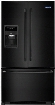 Maytag MFI2269FRB 33 Inch French Door Refrigerator with PowerColdÂ®, Beverage Chillerâ„¢, External Dispenser, Wide-N-Freshâ„¢ Drawer, FreshLockâ„¢ Crispers, BrightSeriesâ„¢ LED, 22 cu. ft. of Capacity and ADA Compliant: Black