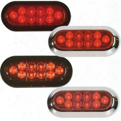 Grote Industries White-hot Grommet Mount Tail Lights, Red