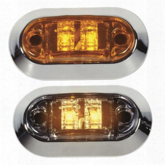 Grote Industries Led Mini Sidemarker/clearance Lights, Amber