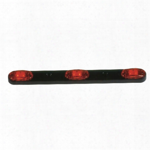 Grote Industries Tri-bar Led Light Bar With Red Lens