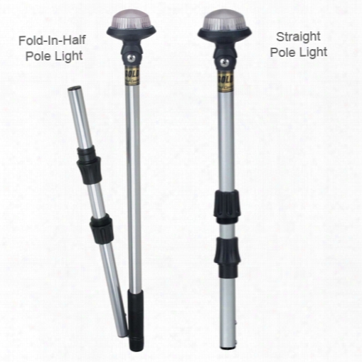 Perko Universal Fit Fold-in-half Pole Light, 48"l