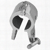 Taco Marine Stainless Steel Clamp-On Jaw Slide for 1" Tube