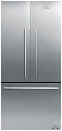 Fisher & Paykel Active Smart Rf170ad 31 Inch Counter Depth French Door Refrigerator With Activesmart␞ Technology, Bottle Chill, Fast Freeze, Led Lighting, Sabbath Mode, 16.9 Cu. Ft. Capacity And Freestanding