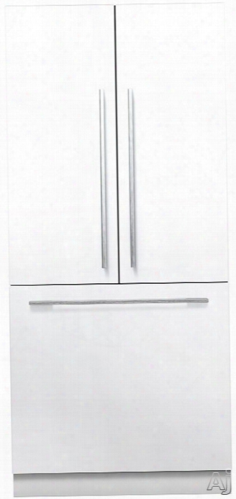 Fisher & Paykel Active Smart Rs36a80j1 36 Inch Built-in Panel Ready French Door Refrigerator With Activesmart Technology, Sarttouch Controls,, Ice Maker, Led Lighting, 16.8 Cu. Ft. Capacity, Sabbath Mode And Built-in Installation