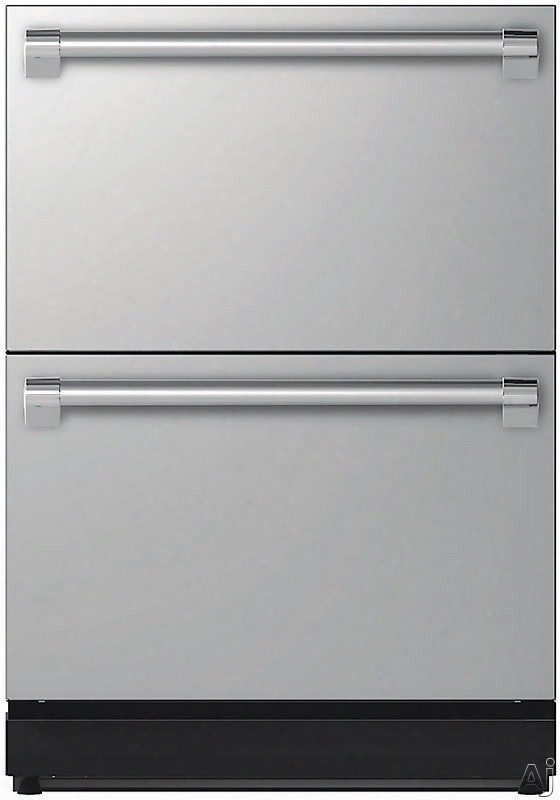 Thermador T24ur8 24 Inch Undercounter Refrigerator Drawers With 5.0 Cu. Ft. Capacity, Softclose Hinges, 3 Pre-set Cooling Modes, Customizable Aluminum Dividers And Shelving, Quick Make ~y, Electronic Touch Controls And Led Lighting