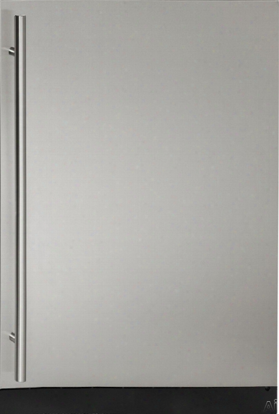 U-line 2000 Series U2224r 4.9 Cu. Ft. Built-in Compact Refrigerator With 4 Adjustable Tempered Glass Shelves, Interior Led Lighting, Digital Touch Pad Control, Star-k Certified Sabbath Mode And Full-extension Crisper Drawer