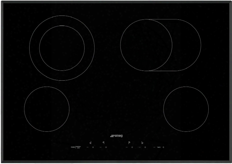 Seu304emtb 30" Ceramic Cooktop With 4 Radiant Elements Soft-touch Controls Angled-edge Glass In