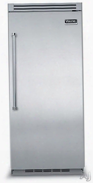 Viking Professional 5 Series Vcrb5363 36 Inch Built-in Full Refrigerator With 4 Spillproof Glass Shelves, 5 Door Bins, Humidity Controlled Drawers, Plasmacluster Ion Air Purifier And Sabbath Mode