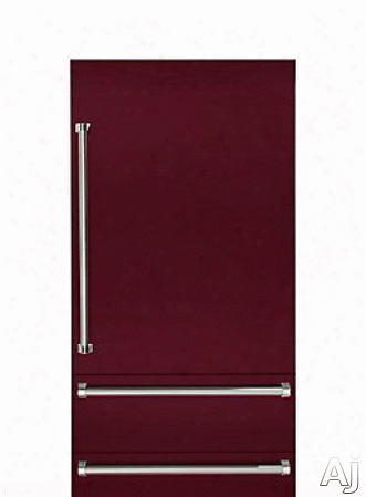 Viking Professional 7 Series Vbi7360wrbu 36 Inch Built-in Bottom Mount Refrigerator With Bluezone Preservati On, Internal Water Dispenser, Max Ice, Max Refrigerator, Max Freezer, Led Lighting, Spillproof Plus␞ Shelves, 19.95 Cu. Ft. Capacity, Sab