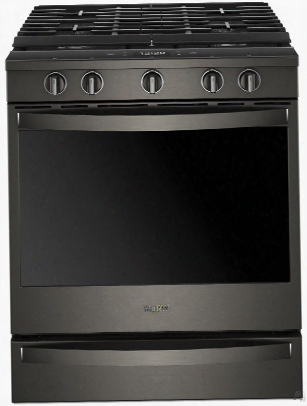 Whirlpool Weg750h0h 30 Inch Slide-in Gas Range With True Convection, Scan-to-cook, Touchscre En, Voice Control, Frozen Bake␞, Pargy Mode, Griddle, Rapid Preheat, Speedheat␞, Flexheat␞, Aqualift, Ez-2-lift␞ Grates, 5 Sealed Burne