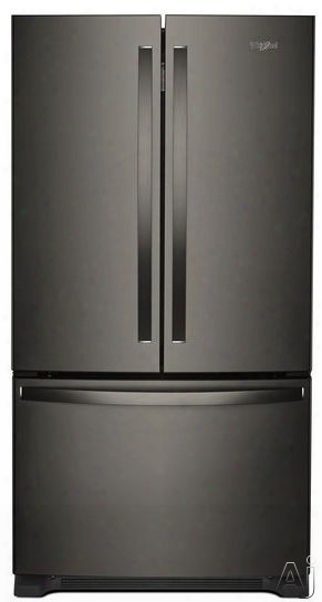 Whirlpool Wrf540cwh 36 Inch Counter Depth French Door Refrigerator With Freshflow␞ Produce Preserver, Accu-chill␞ Temperature Management, Interior Ater Dispenser, Humidity-controlled Crispers ,everydrop␞ Water Filtration, Temperature-co