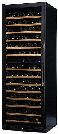 237038704 N'finity Pro Lx Dual Zone Wine Cellar With 187 Wine Bottles Capacity Digital Climate Control Cool Blue Led Lighting And Eliminate Odor In