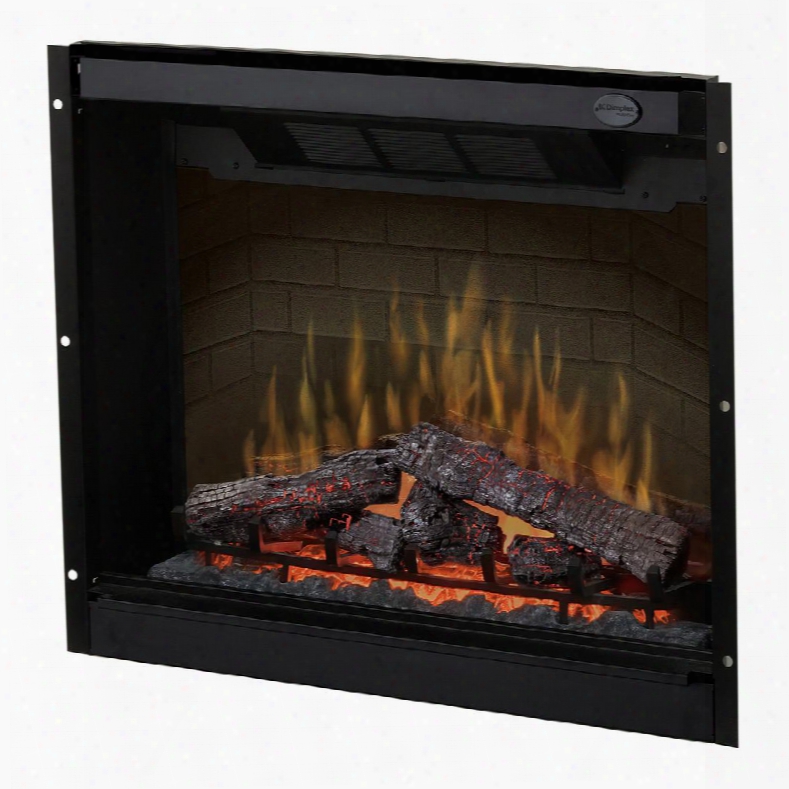 Df3215 32" Multi-fire Plug-in Electric Firebox With Led Inner Glow Logs Flame Technology And 5120