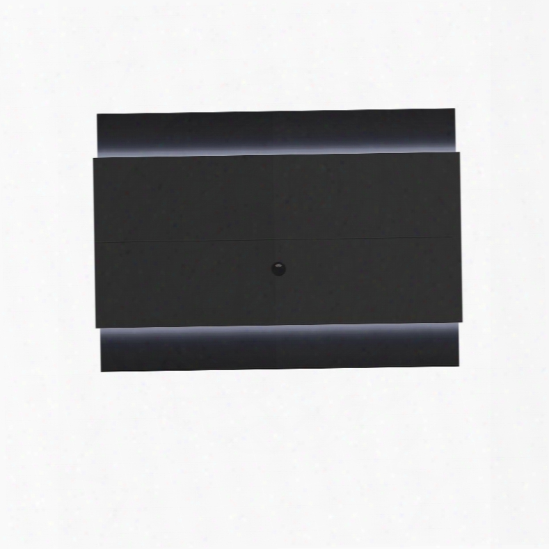 Lincoln 1.9 Collection 8395x377" Tv Panel With Led Lights And Unique Paint In Black Gloss And Black