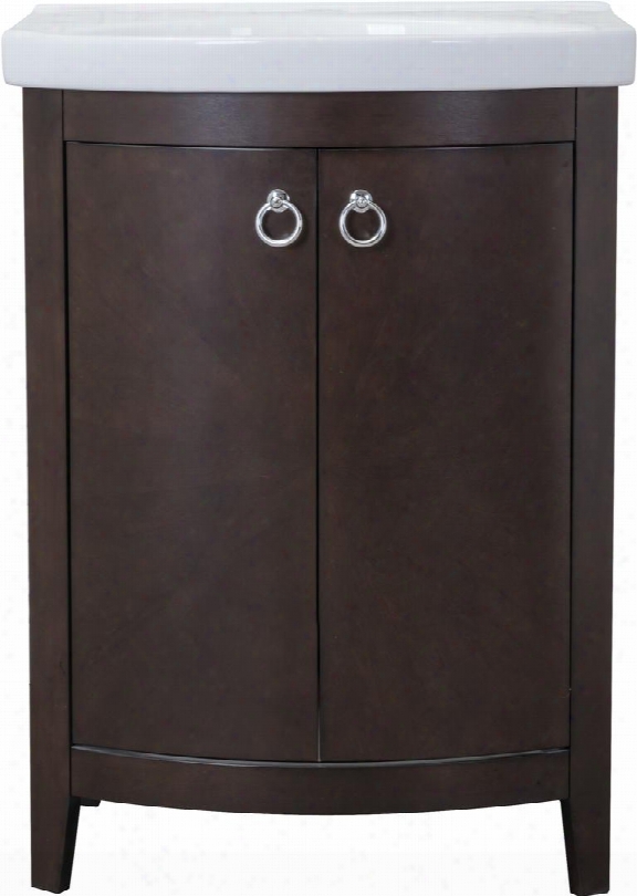 Vf2104 2 Doors Cabinet 24 In. X 18 In. X 34 In. In Dark