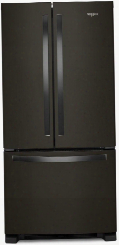 Wrf5322smhv 33" French Door Refrigerator With 222.11 Cu. Ft. Capacity Led Lighting Energy Star In Black Stainless