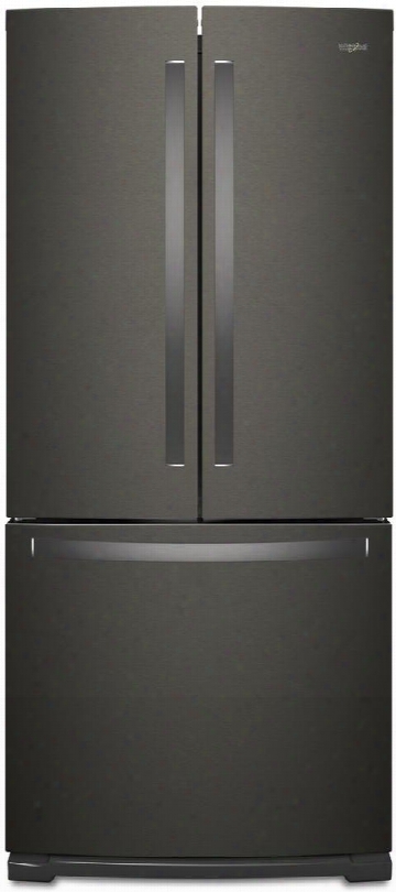 Wrf560smhv 30" French Door Refrigerator With 19.68 Cu. Ft. Capacity Led Lighting Energy Star Certified Spillproof Glass Shelves Fingerprint Resistant