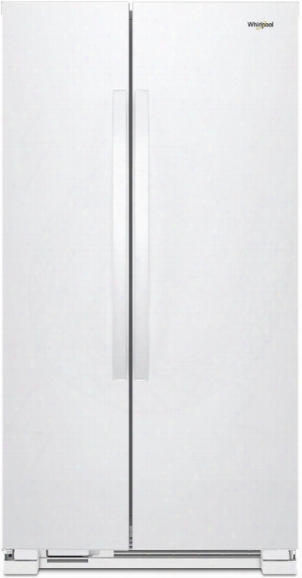 Wrs315snhw 36" Side-by-side Refrigerator With 25.07 Cu. Ft. Capacity Led Interior Lighting Electronic Temperature Controls Spillproof Glass Shelves