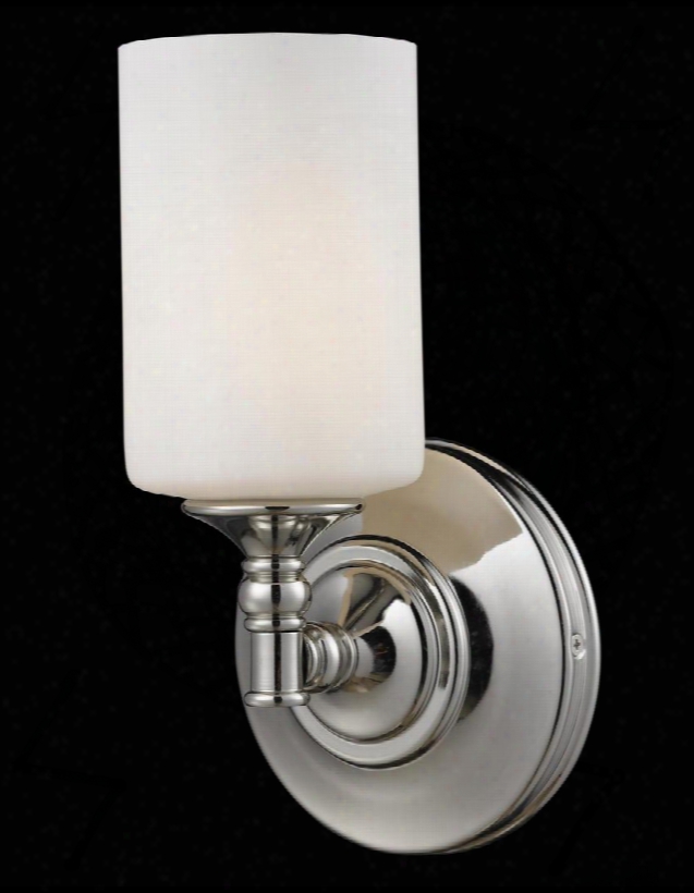 Cannondale 2103-1s 5.75" 1 Light Wall Sconce Transitional Fusionhave Steel Frame Wi Th Chrome Finish In Matte