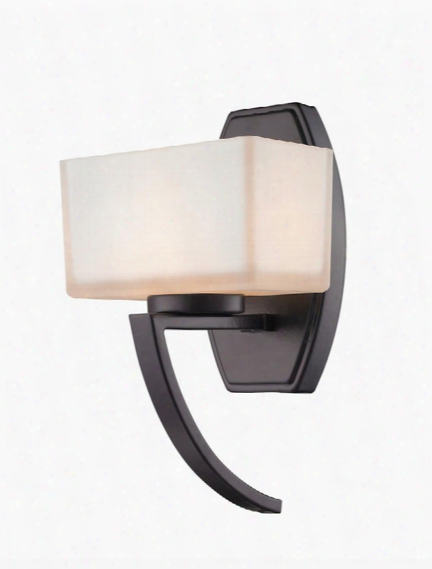 Cardine 614-1sbrz 6.5" 1 Light Wall Sconce Midcentury Modern Art Modernehave Steel Frame With Bronze Finish In Matte