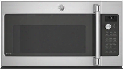 Cvm9179slss 30" Over The Range Microwave Oven With Convection 1.7 Cu. Ft. Capacity Sensor Cooking Control Chef Connect And Led Cooktop Lighting In