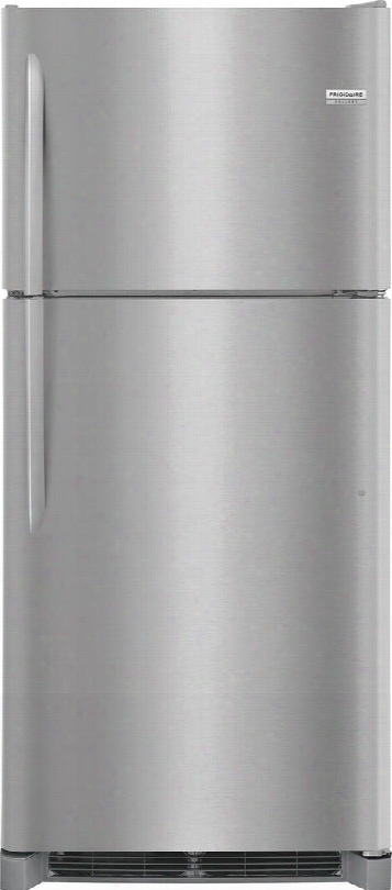 Fgtr2042tf 30" Top Freezer Refrigerator With 20 Cu. Ft. Capacity And Led Lights In Stainless