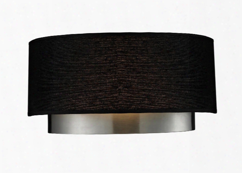 Jade 187-2s 11.75" 2 Light Wall Sconce Contemporary Metropolitanhave Steel Frame With Chrome Finish In