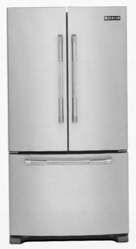 Jfc2089bep 36" Counter-depth French Door Refrigerator With Pro-style Stainless Handle Internal Water/ice Dispenser Led Lighting Trisensor Electronic