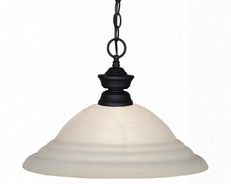 Pendant Lights 100701mb-sw16 16" 1 Light Pendant Traditional Classicalhave Steel Frame With Matte Black Finish In White