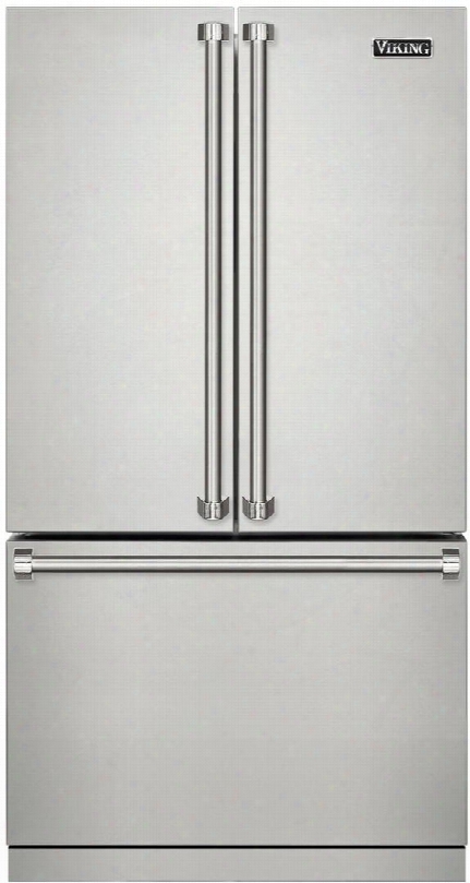 Rvrf3361ss 36" French Door Freestanding Refrigerator With Bottom Freezer 22.1 Cu. Ft. Total Capacity Theater Led Lighting Frost-free Refrigerator 4
