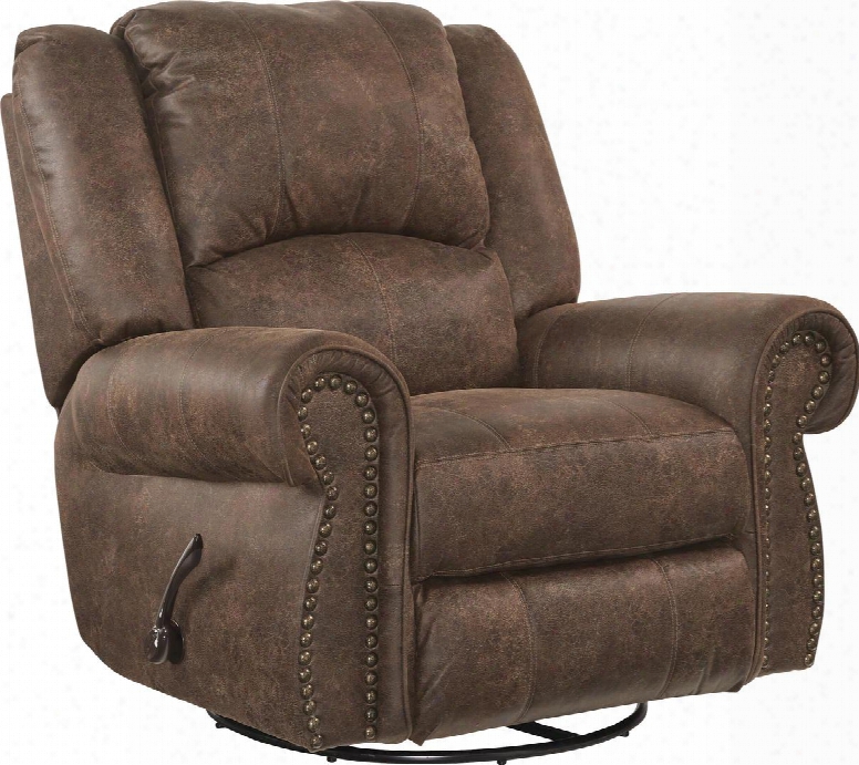 Westin Coll Ection 61050-6 1304-59/3304-59 41" Power Glider Recliner With Faux Leather Upholstery Rolled Arms Usb Port And Decorative Nailhead In