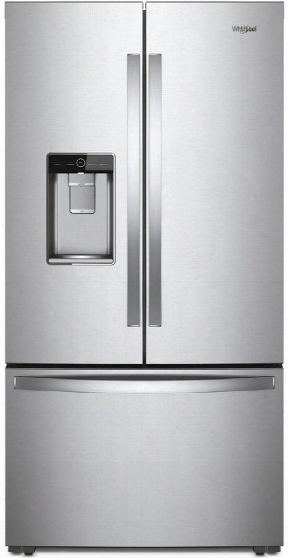 Wrf972sihz 36" French Door Within Door Refrigerator With Cold Space 31.3 Cu. Ft. Total Capacity Fingerprint Resistant Led Lighting Dual Icemakers In