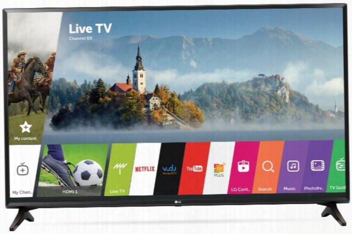 32lj550b 32" 720p Hd Led Smart Tv With Color Master Engine 2 Channel Speaker System In