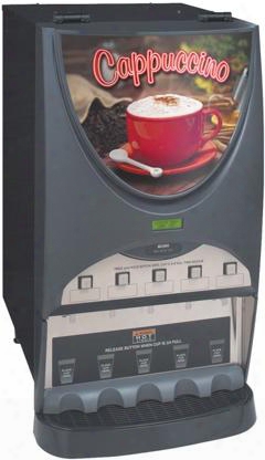 38100.0050 Imix-5s+ Top Hinge Hot Beverage System With 5 Hoppers High Efficiency Led Lighted Front Graphics High Speed Havy-duty Whipper In