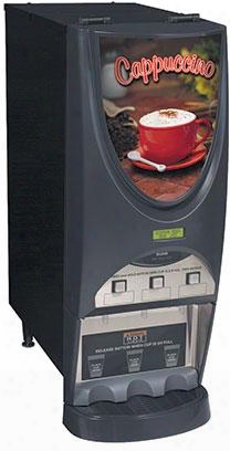 38600.0050 Imix-3s+ Plus Hot Beverage System With 3 Hoppers Led Lighted Front Graphics In Stainless