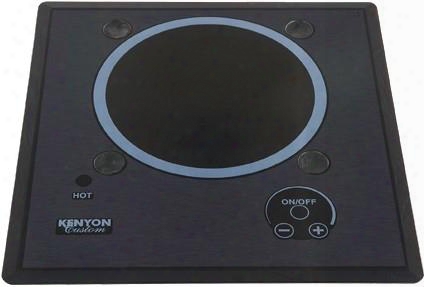 B40590pups 12" Blue Steel Series 240 Volts Electric Cooktop With Alone Element Pop Up Potholder System Beveled-edge Digital Touch Control 8 Settings Heat