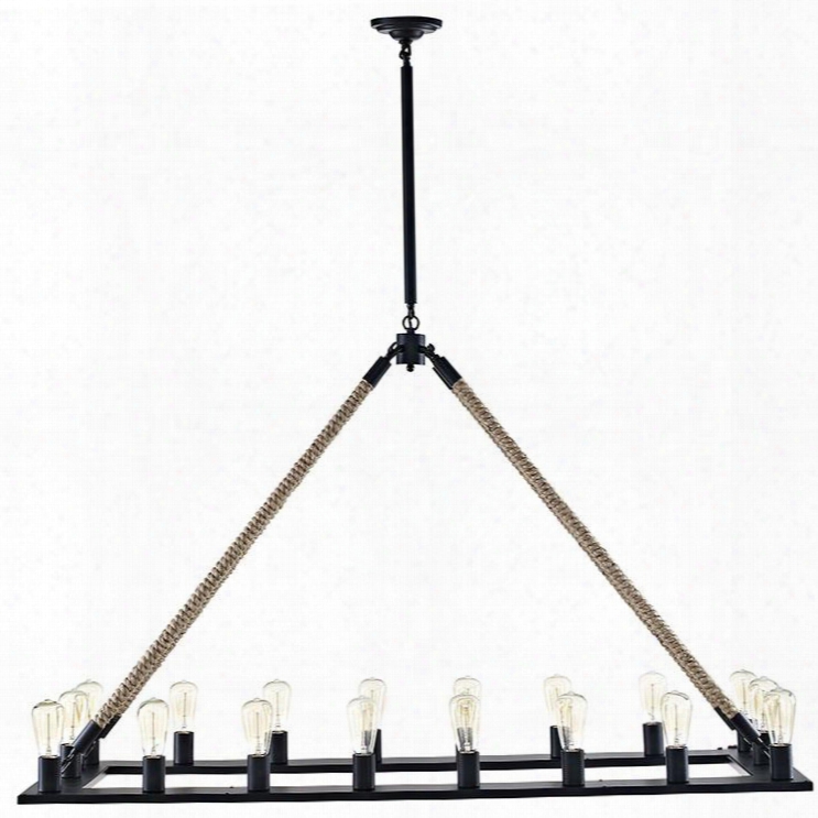 Eei-2110-brn Bridge Chandelier In