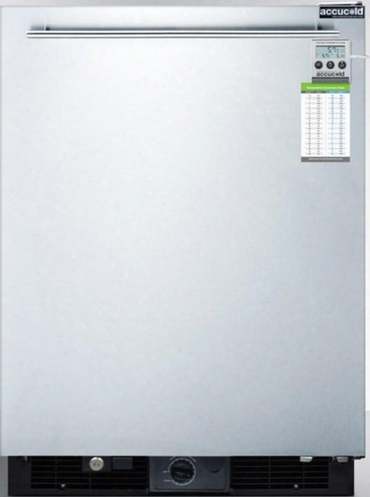 Ff590sshhmed 24" Medical Compact Refrigerator With 5.7 Cu. Ft. Capacity Factory Installed Lock Alarm/thermometer Access Port And Hospital Grade Cord In