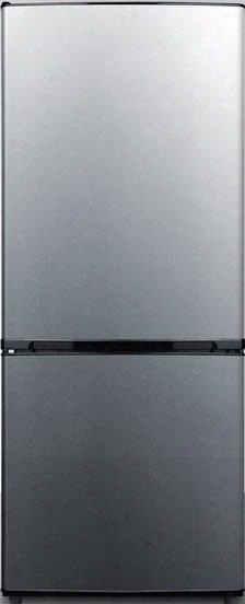 Ffbf101ssimlhd 24" Bottom Freezer Refrigerator With 10.2 Cu. Ft. Capacity Frost-free Operation Ice Maker Adjustable Glass Shelves Humidity-controlled