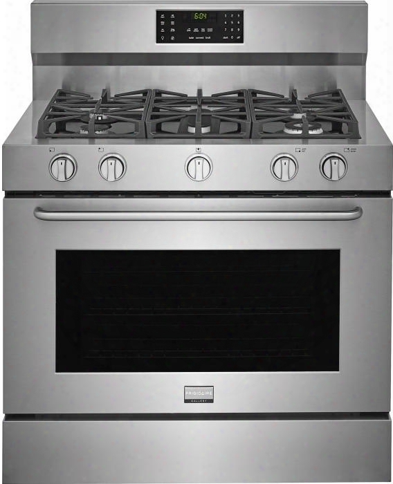 Fgdf4085ts 40" Freestanding Dual Fuel Range With 5 Sealed Burners 6.4 Cu. Ft. Oven Capacity