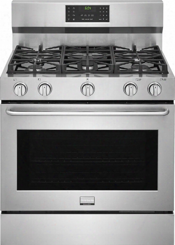 Fggf3685ts 36" Gallery Series Freestanding Gas Range With 5 Sealed Burners 6 Cu. Ft. Oven Capacity Self Clean In Stainless