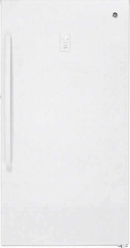 Fuf17dlrww 33" Upright Freezer With 17.3 Cu. Ft. Capacity Led Lighting Exterior Electronic Temperature Control And Frost Free Defrost In