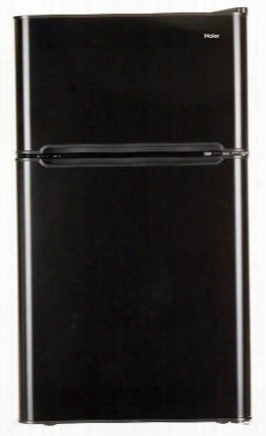 Hc32tw10sb 20" Compact Refrigerator With 3.2 Cubic Feet Capacity Full Width Glass Shelves True Separa Te Freezer Dispense A Can Storage Interior Lighting
