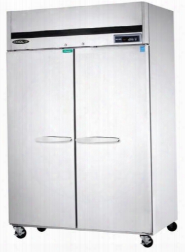 Ktsf2 Double Doors Freezer With 2 Doors 6 Shelves 44.7 Cu. Ft. Capacity 3/4 Hp Led Interior Lighting In Stainless