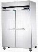 KTSF2 Double Doors Freezer with 2 Doors 6 Shelves 44.7 cu. ft. Capacity 3/4 HP LED Interior Lighting in Stainless
